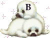 GIF animado (29570) Letra b foquitas