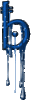 GIF animado (25302) Letra b liquida