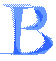 GIF animado (28098) Letra b mayuscula azul