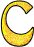 GIF animado (24401) Letra c