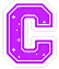 GIF animado (24405) Letra c