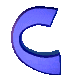GIF animado (27683) Letra c azul
