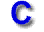 GIF animado (27916) Letra c azul