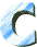 GIF animado (28373) Letra c azul