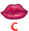 GIF animado (26331) Letra c besos