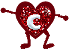 GIF animado (26713) Letra c corazon brazos