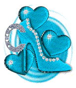 GIF animado (26395) Letra c corazones azules