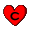 GIF animado (27131) Letra c mini corazon