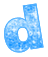 GIF animado (27517) Letra d azul