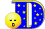 GIF animado (28046) Letra d azul