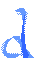 GIF animado (28101) Letra d azul