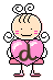 GIF animado (26267) Letra d bebes
