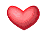 GIF animado (26215) Letra d corazon