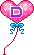 GIF animado (27080) Letra d globos romanticos