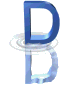 GIF animado (25332) Letra d reflejo