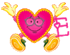 GIF animado (26565) Letra e corazon