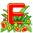 GIF animado (27045) Letra e flores