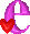 GIF animado (27326) Letra e rosa corazon
