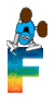 GIF animado (24501) Letra f