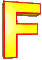 GIF animado (25719) Letra f amarilla roja