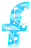 GIF animado (27997) Letra f azul