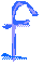GIF animado (28105) Letra f azul