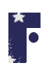 GIF animado (28216) Letra f azul estrellas
