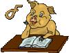 GIF animado (29243) Letra f cerdo