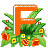 GIF animado (27046) Letra f flores