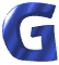 GIF animado (25372) Letra g acuatica