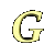 GIF animado (25426) Letra g amarilla