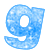 GIF animado (27520) Letra g azul