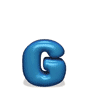 GIF animado (28075) Letra g azul