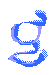 GIF animado (28107) Letra g azul