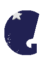 GIF animado (28217) Letra g azul estrellas