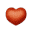 GIF animado (26478) Letra g corazoncito rojo