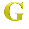 GIF animado (25451) Letra g d amarilla