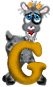 GIF animado (29706) Letra g inicial animal