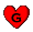 GIF animado (27135) Letra g mini corazon