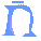 GIF animado (28109) Letra gn azul