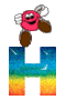 GIF animado (24562) Letra h