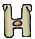 GIF animado (29655) Letra h animal
