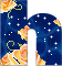 GIF animado (28163) Letra h estrellas rosas
