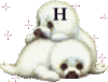 GIF animado (29576) Letra h foquitas