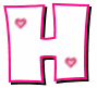 GIF animado (27162) Letra h romantica