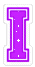 GIF animado (24588) Letra i
