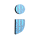 GIF animado (28025) Letra i azul