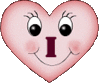 GIF animado (27023) Letra i corazon tierno