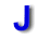 GIF animado (27923) Letra j azul