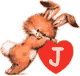 GIF animado (29398) Letra j conejo